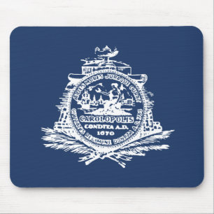 Flag of Charleston, South Carolina Mouse Pad