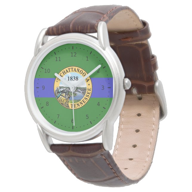 Flag of Chattanooga, Tennessee Watch (Angled)