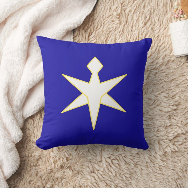 Flag of Chiba Prefecture, Japan Cushion (Blanket)
