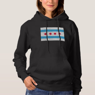 Flag of Chicago Hoodie
