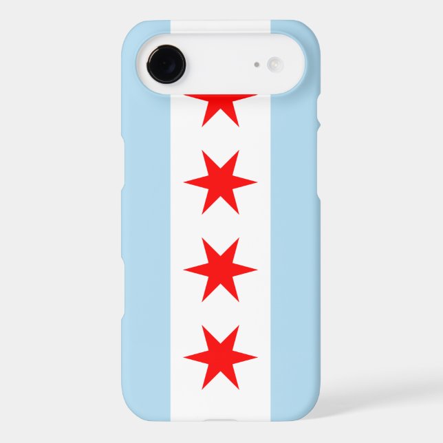 Flag of Chicago iPhone 5 Case-Mate Tough™ Case (Back)