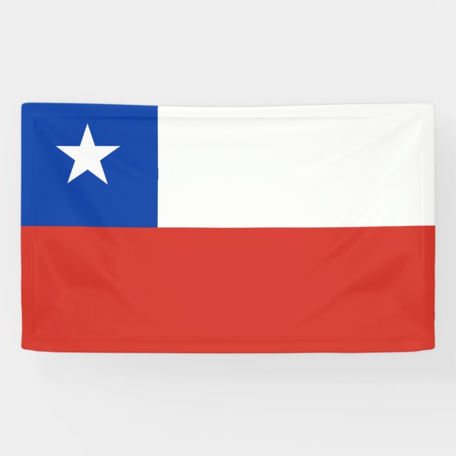 Flag of Chile Banner (Horizontal)