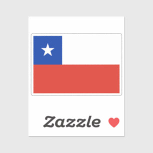 Flag of Chile custom-cut