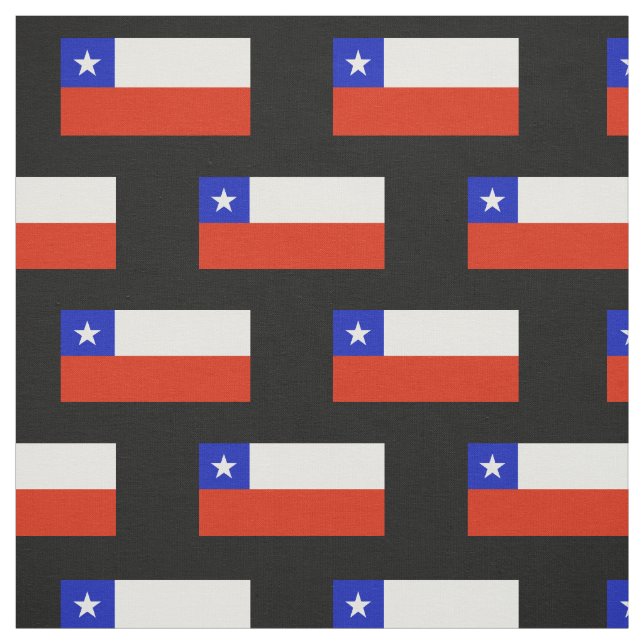 Flag of Chile Fabric (Swatch)