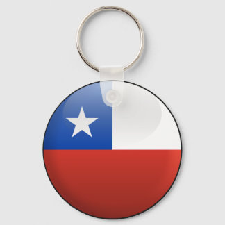 Flag of Chile Key Ring