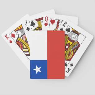 Flag of Chile Playing Cards