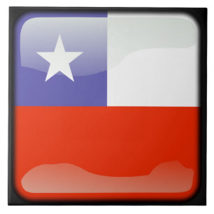 Flag of Chile Tile