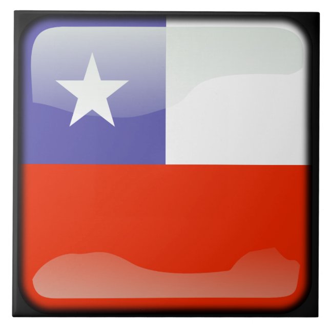 Flag of Chile Tile (Front)