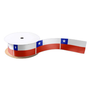 Flag of Chilean Satin Ribbon