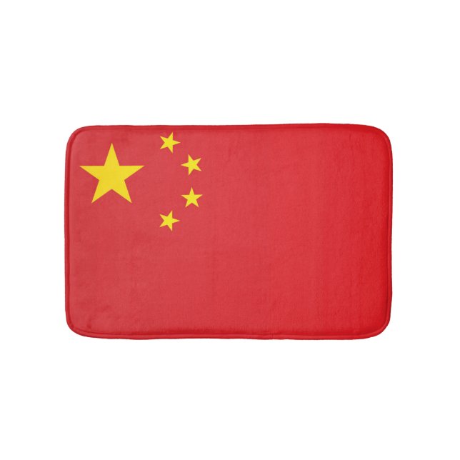 Flag of China Bath Mat (Front)