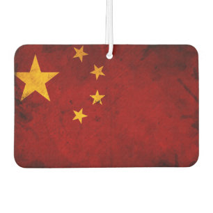 Flag Of China Car Air Freshener