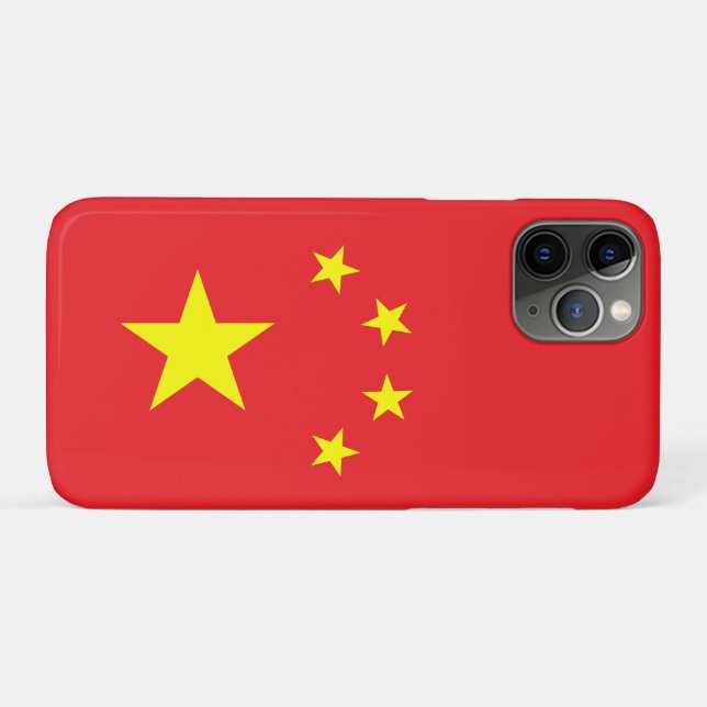 Flag of China Case-Mate iPhone Case (Back (Horizontal))