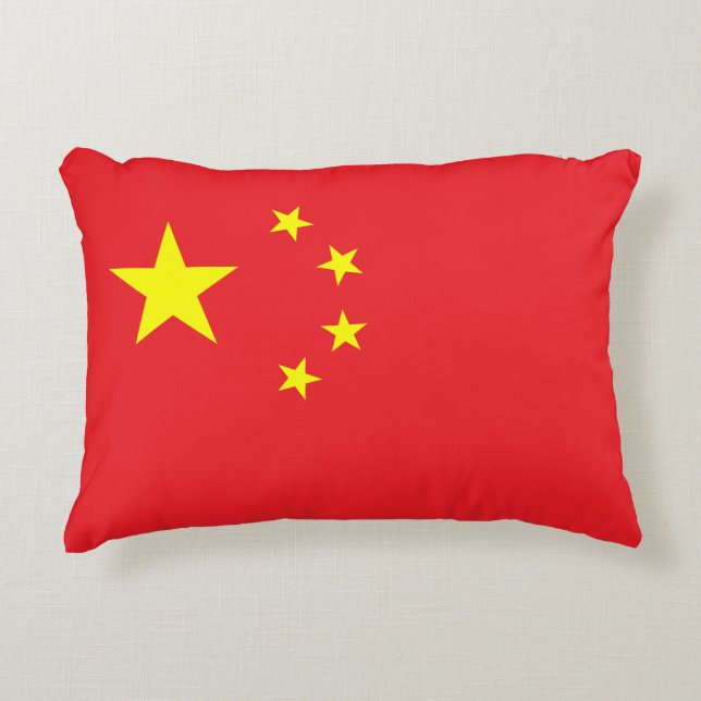 Flag of China Decorative Cushion (Front)
