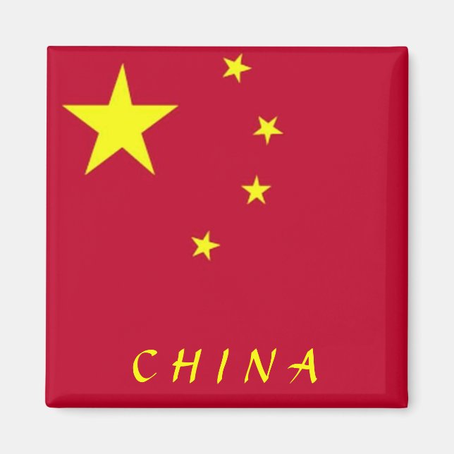 Flag of China Magnet (Front)