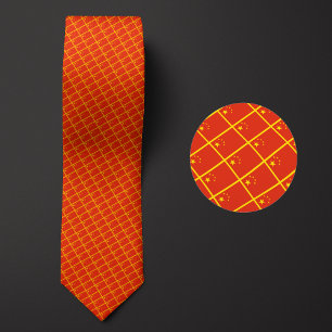 Flag of China Pattern Tie