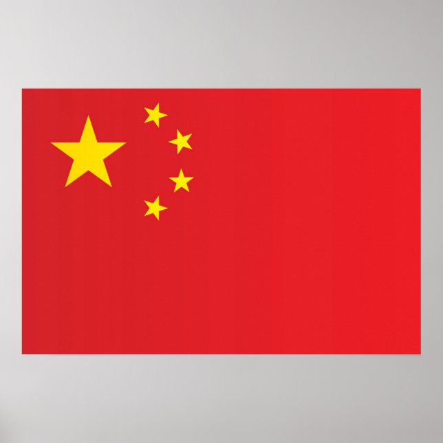 Flag of China Poster (Front)