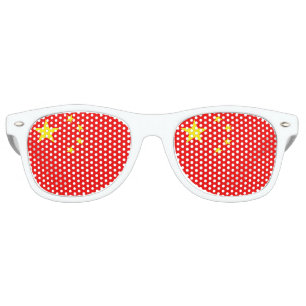 Flag of China Retro Sunglasses