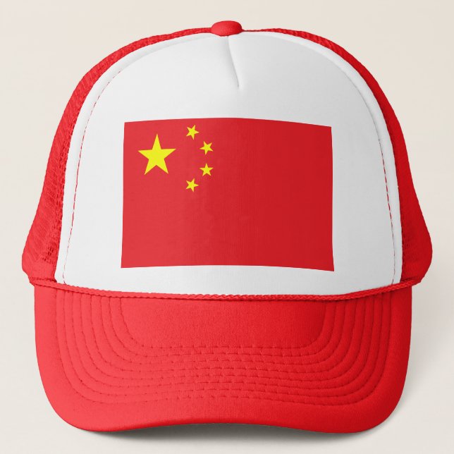 Flag of China Trucker Hat (Front)