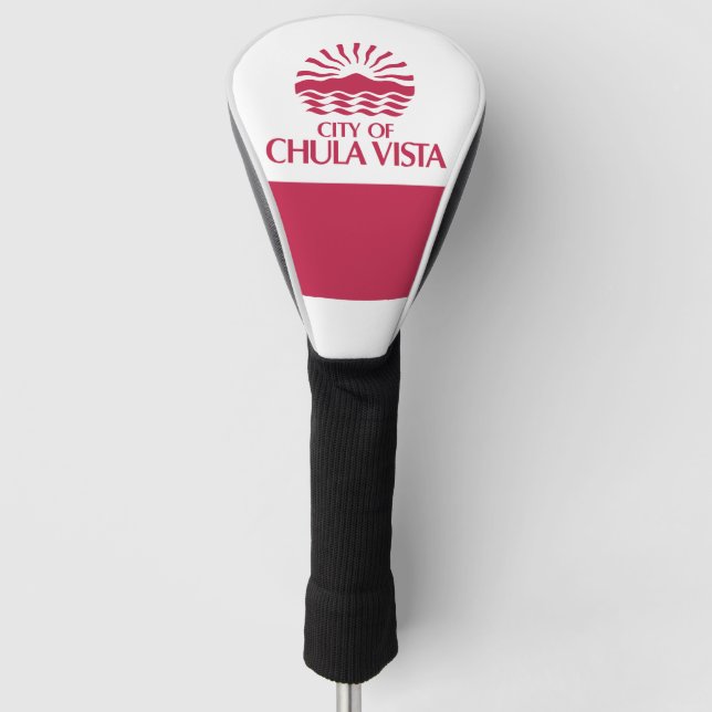 Flag of Chula Vista, California Golf Head Cover (Front)