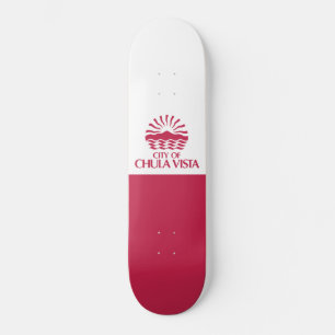 Flag of Chula Vista (California) Skateboard