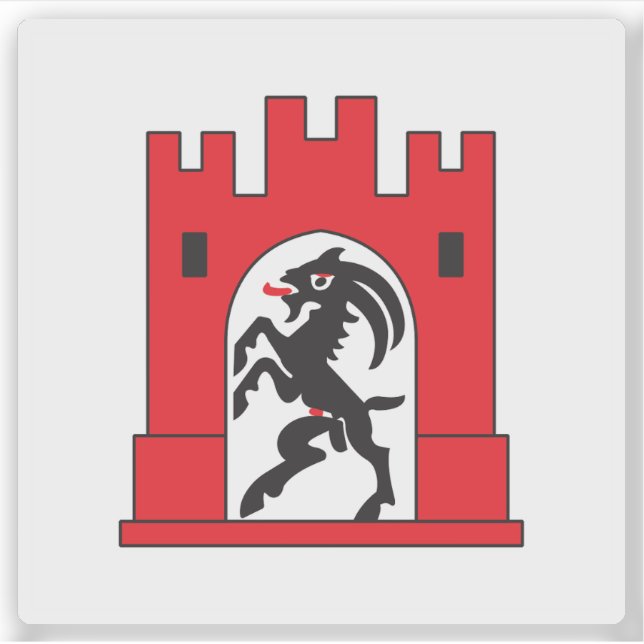 Flag of Chur, Switzerland (Front)
