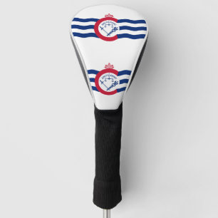 Flag of Cincinnati, Ohio Golf Head Cover