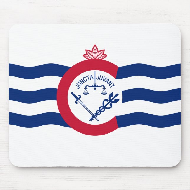 Flag of Cincinnati, Ohio Mouse Pad (Front)