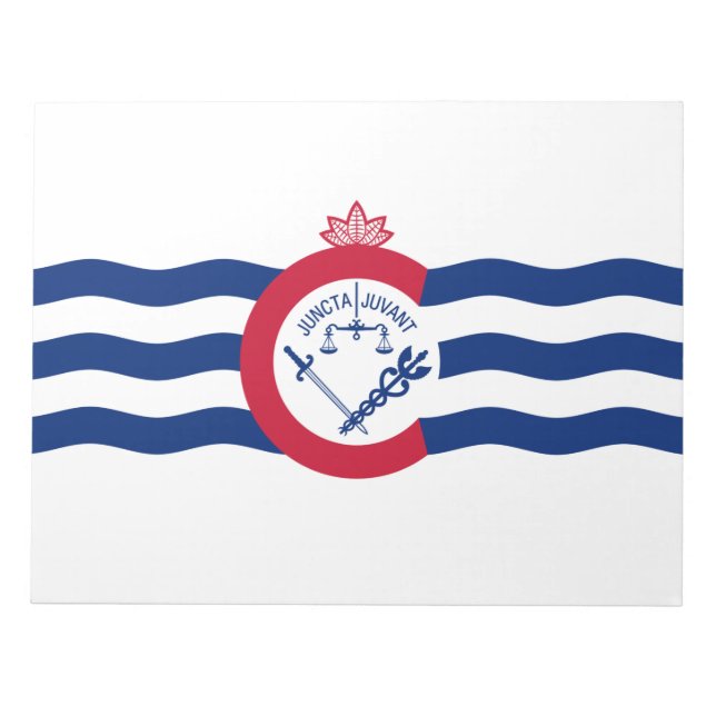 Flag of Cincinnati (Ohio) Notepad (Front)