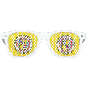Flag of city of Honolulu, Hawaii Retro Sunglasses