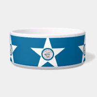 Flag of city of Houston, Texas Bowl