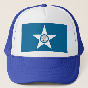 Flag of city of Houston, Texas Trucker Hat