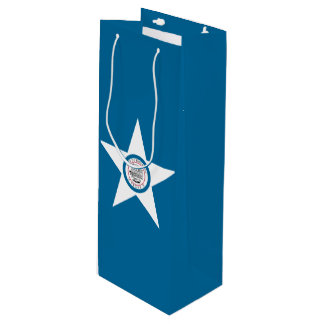 Flag of city of Houston, Texas Wine Gift Bag
