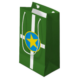 Flag of city of Jackson, Mississippi Small Gift Ba Bag