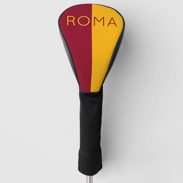 Flag of city of Rome, Italy Golf Head Cover (Front)
