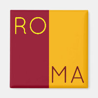 Flag of city of Rome, Italy