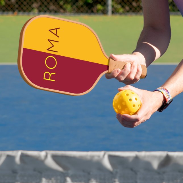 Flag of city of Rome, Italy Pickleball Paddle (Insitu)