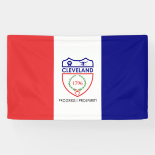 Flag of Cleveland (Ohio) Banner