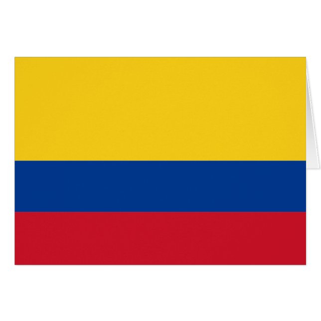 Flag of Colombia (Front Horizontal)