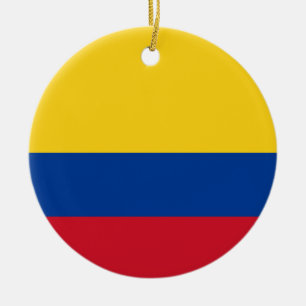 Flag of Colombia - Bandera de Colombia Ceramic Ornament