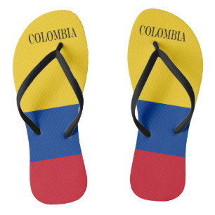 Flag of Colombia Bandera De Colombia Thongs