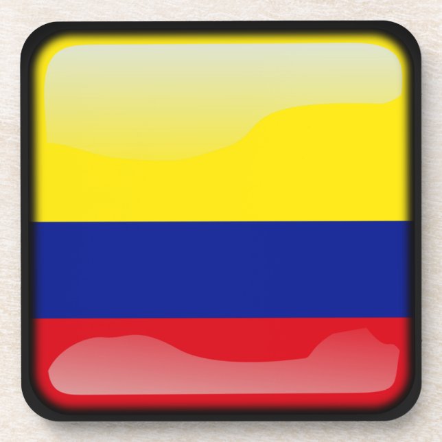 Flag of Colombia Coaster (Front)