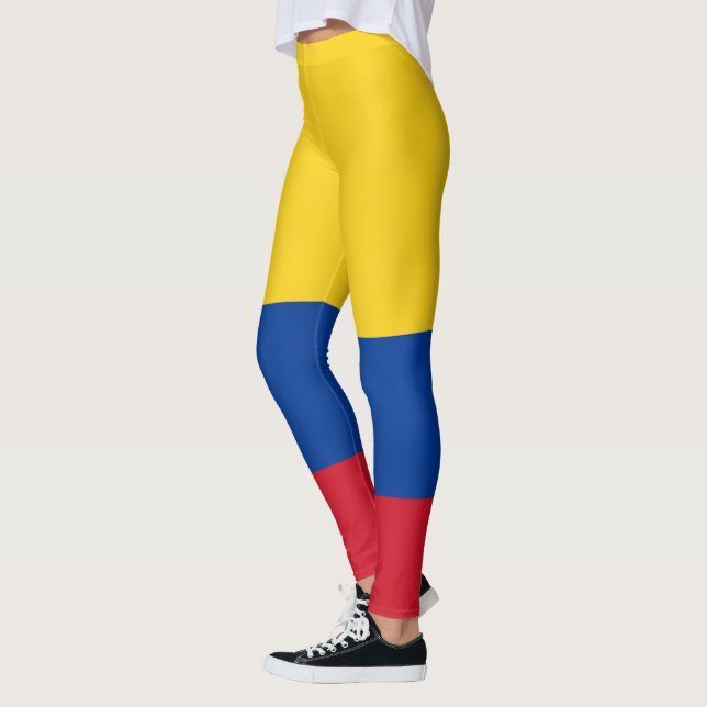 Flag of Colombia Leggings (Left)