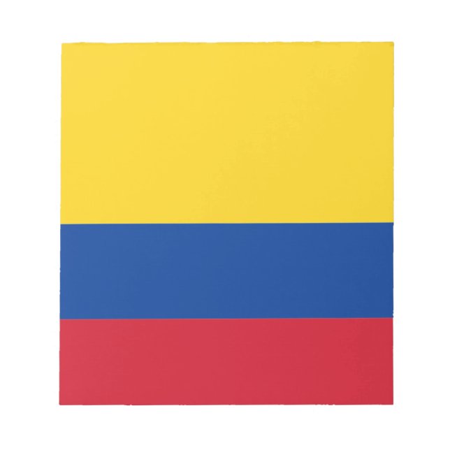 Flag of Colombia Notepad (Front)
