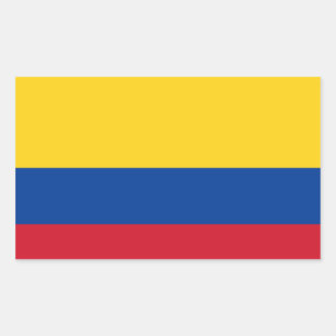 Flag of Colombia Rectangular Sticker
