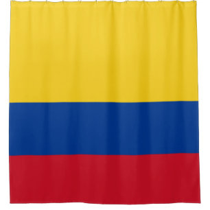 Flag of Colombia Shower Curtain