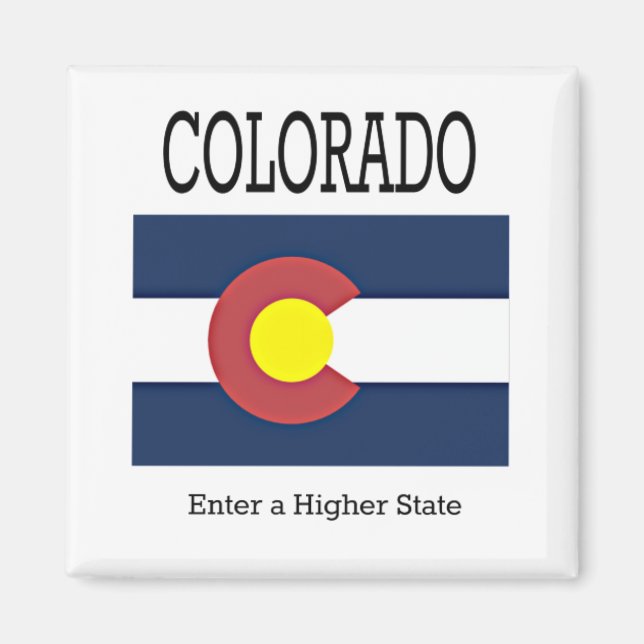 Flag of Colorado Magnet (Front)