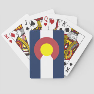 Flag of Colorado Playing Cards
