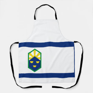 Flag of Colorado Springs, Colorado Apron