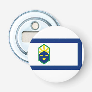 Flag of Colorado Springs, Colorado Bottle Opener