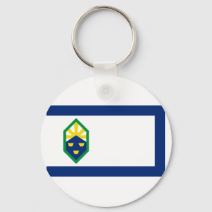Flag of Colorado Springs, Colorado Key Ring